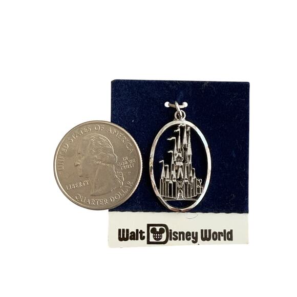 VINTAGE STERLING SILVER CHARM PENDANT DISNEY - Picture 3 of 3